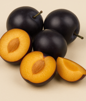 Black amber plums